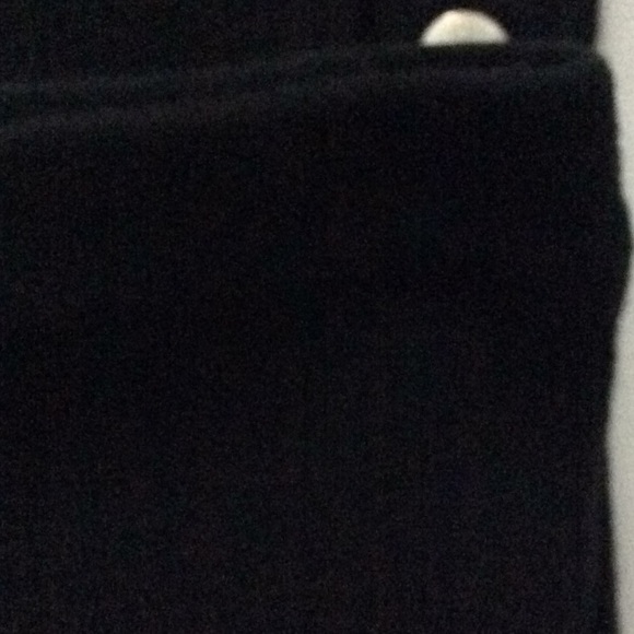 XHILARATION  BLACK CABLE LEGGINGS JRS - Picture 5 of 6